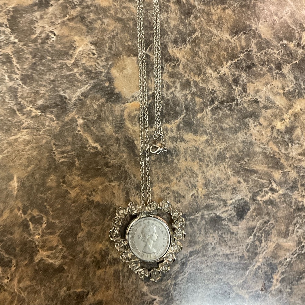 Silver Heart Pendant Necklace